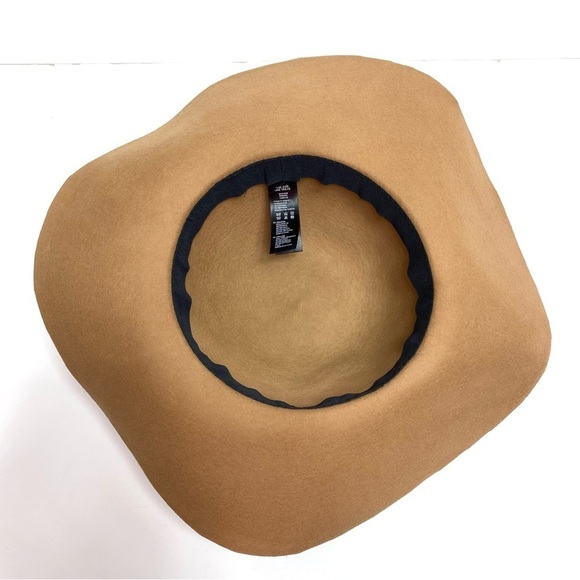 FOREVER 21 Wool Felt Floppy Hat in Camel Tan - Picture 5 of 6